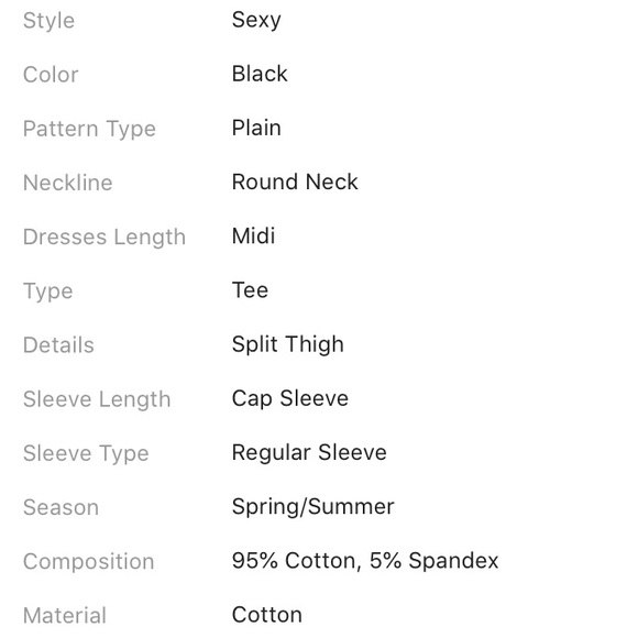 Rib-knit Slit Hen Bodycon Dress Black - Picture 6 of 8